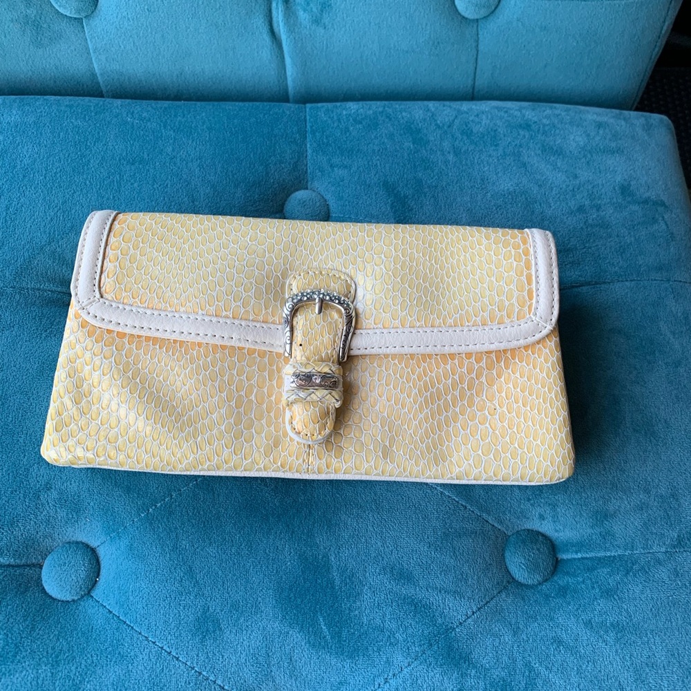 Cream colored Brighton purse